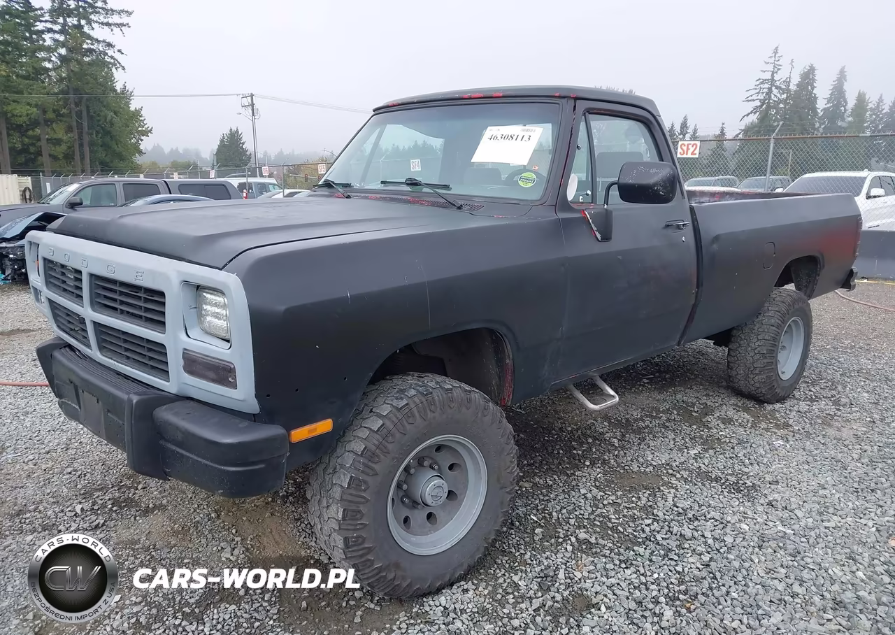 1993 Dodge W-Series W200-W250 VIN:1B7KM26C5PS211283 - 2