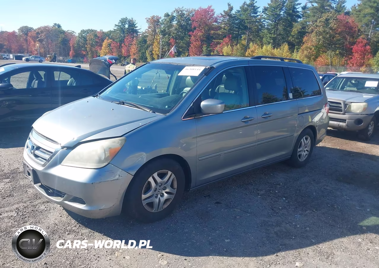 2005 Honda Odyssey Ex-L VIN:5FNRL38705B065196 - 2