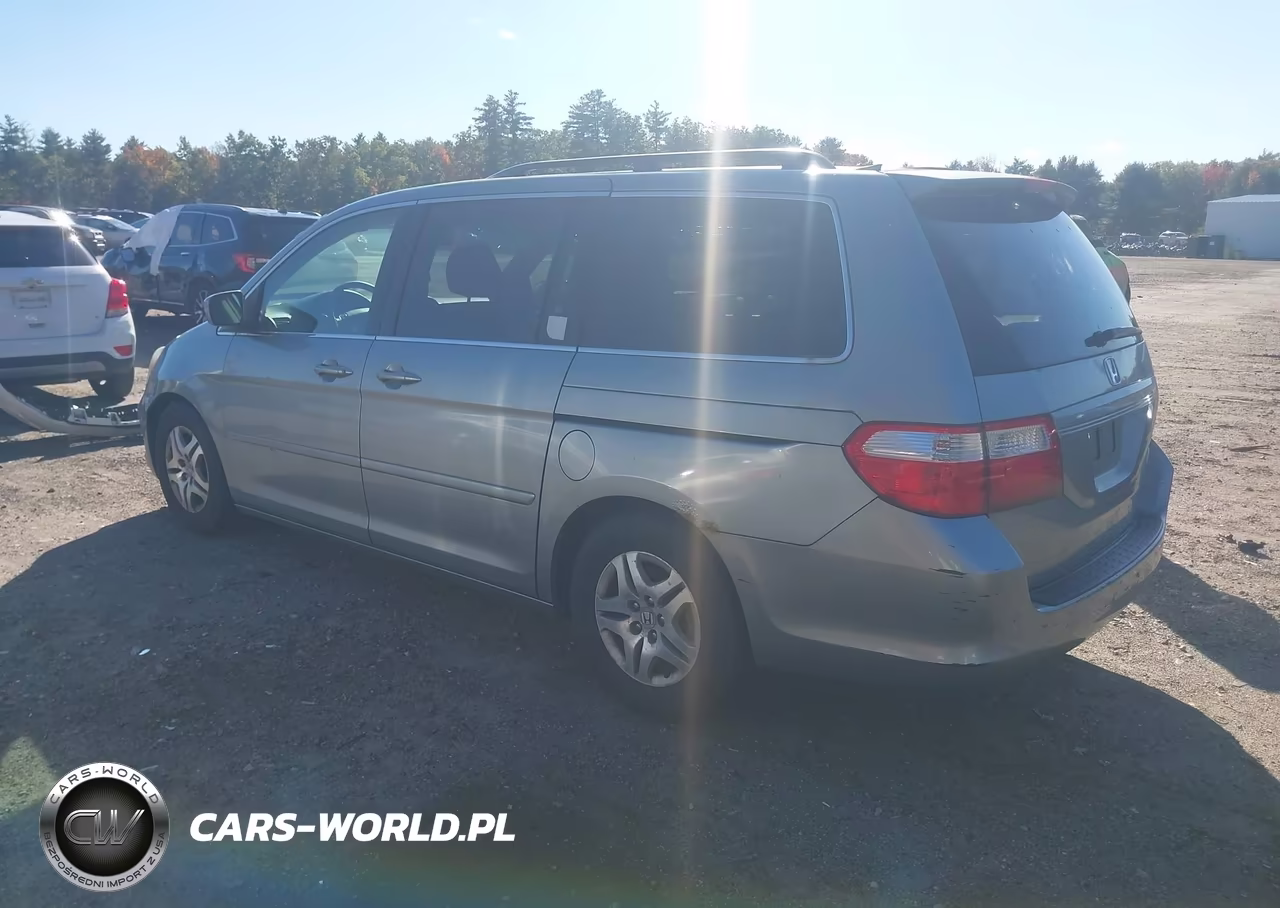 2005 Honda Odyssey Ex-L VIN:5FNRL38705B065196 - 3