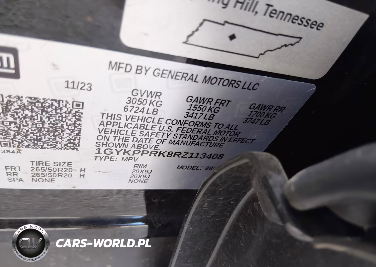 2024 Cadillac Lyriq Luxury W-1Sc VIN:1GYKPPRK8RZ113408 - 9