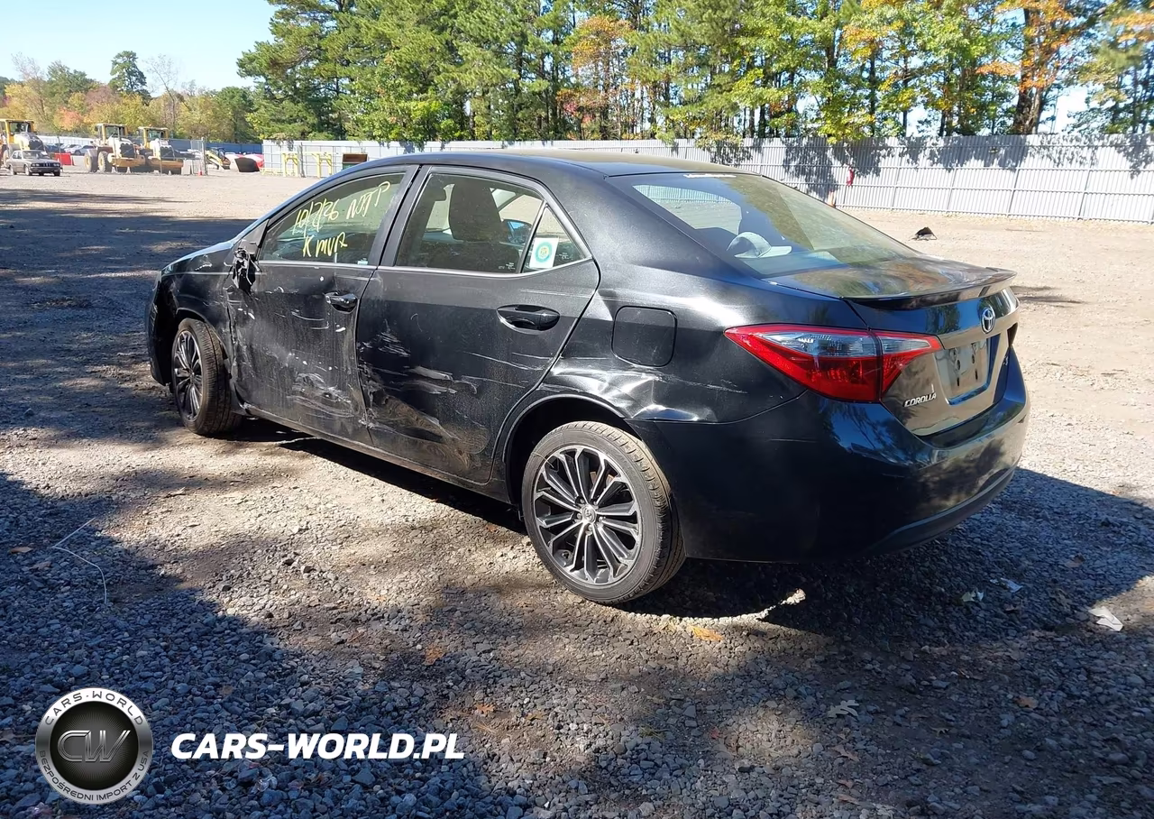 2014 Toyota Corolla S Plus VIN:2T1BURHE9EC143320 - 3