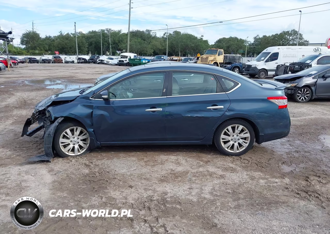 2014 Nissan Sentra Sl VIN:3N1AB7AP4EY329657 - 13