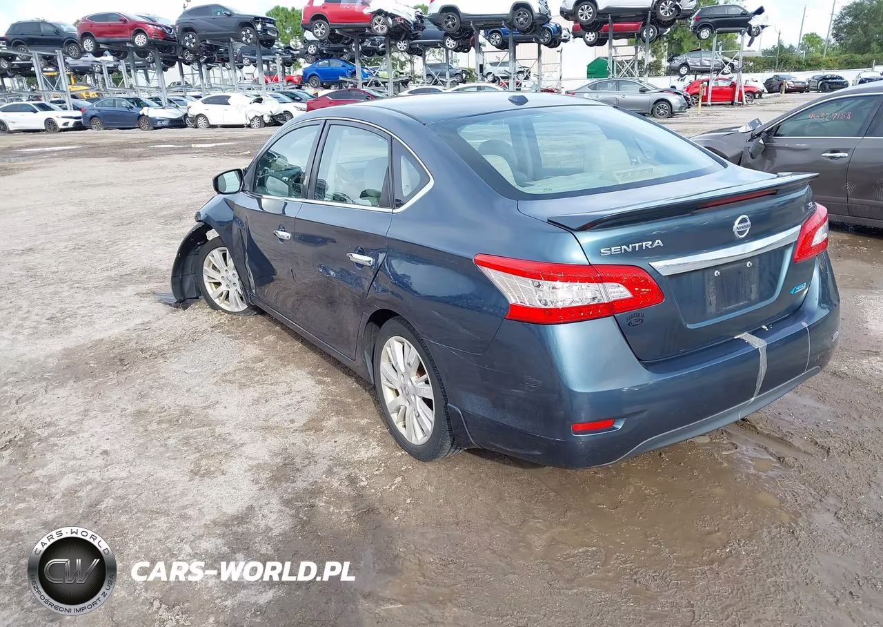 2014 Nissan Sentra Sl VIN:3N1AB7AP4EY329657 - 3