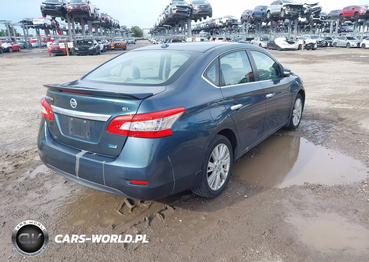 2014 Nissan Sentra Sl VIN:3N1AB7AP4EY329657 - 4