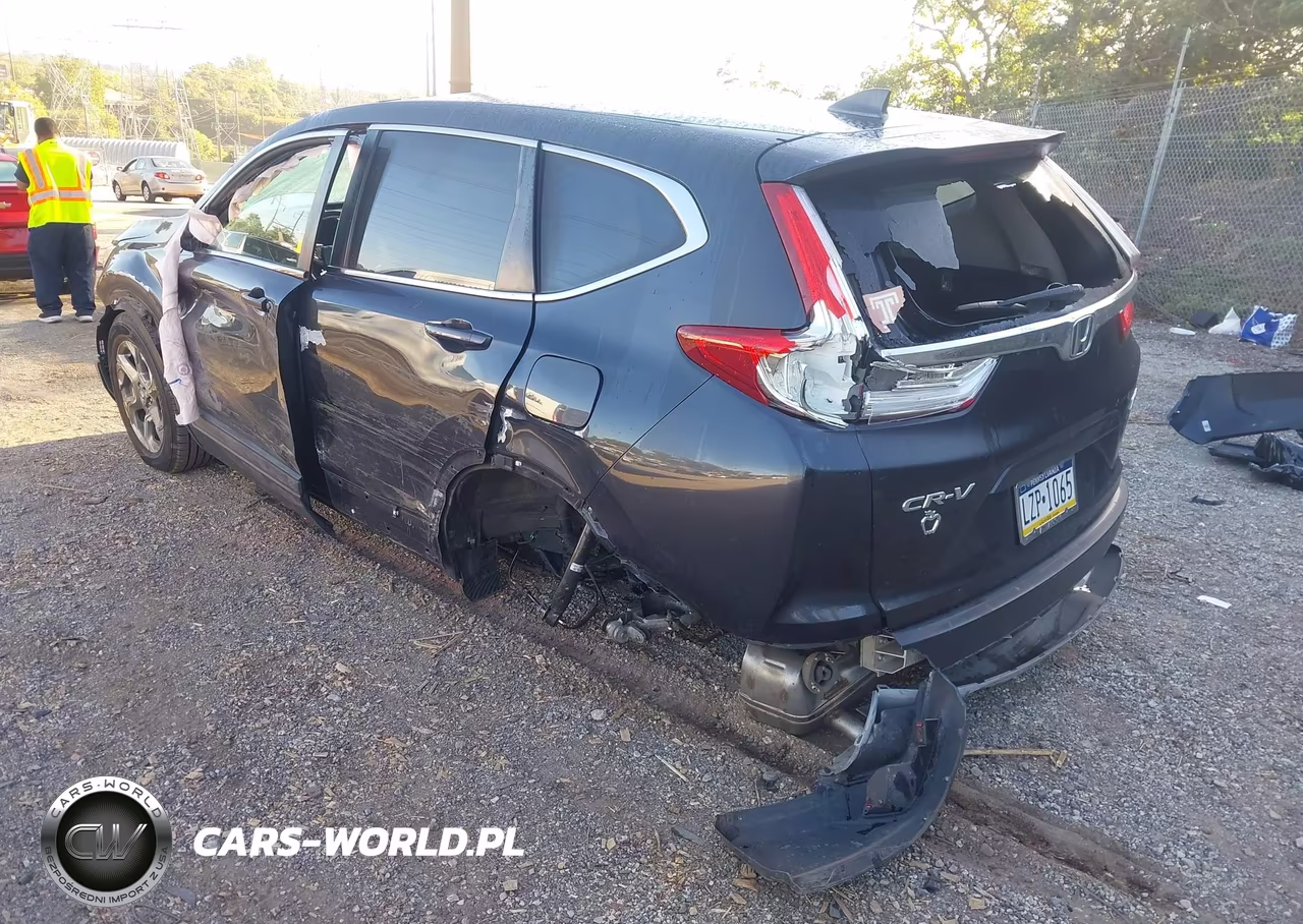 2017 Honda Cr-V Ex-L-Ex-L Navi VIN:2HKRW2H80HH611737 - 3