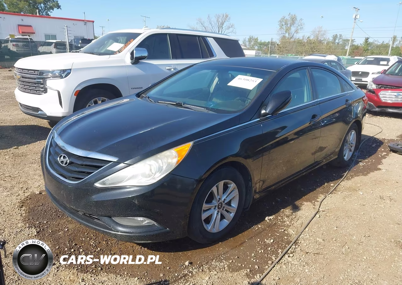 2013 Hyundai Sonata Gls VIN:5NPEB4AC1DH587902 - 2