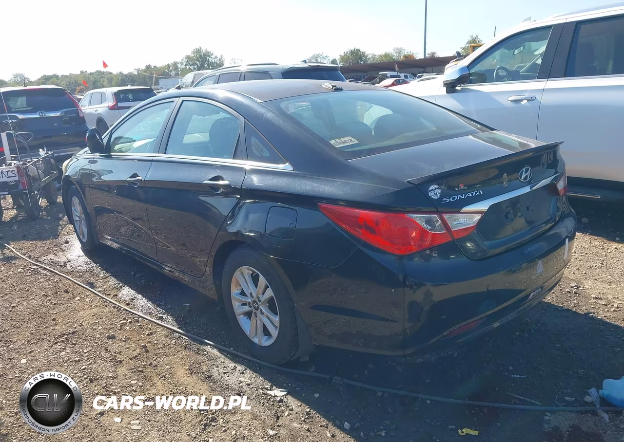2013 Hyundai Sonata Gls VIN:5NPEB4AC1DH587902 - 3