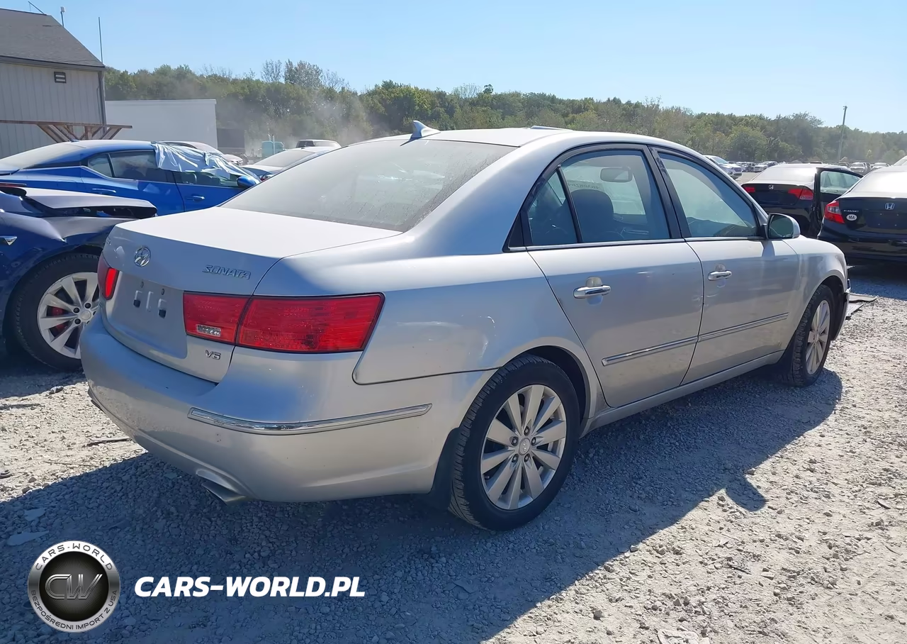 2009 Hyundai Sonata Limited V6 VIN:5NPEU46F19H475315 - 4
