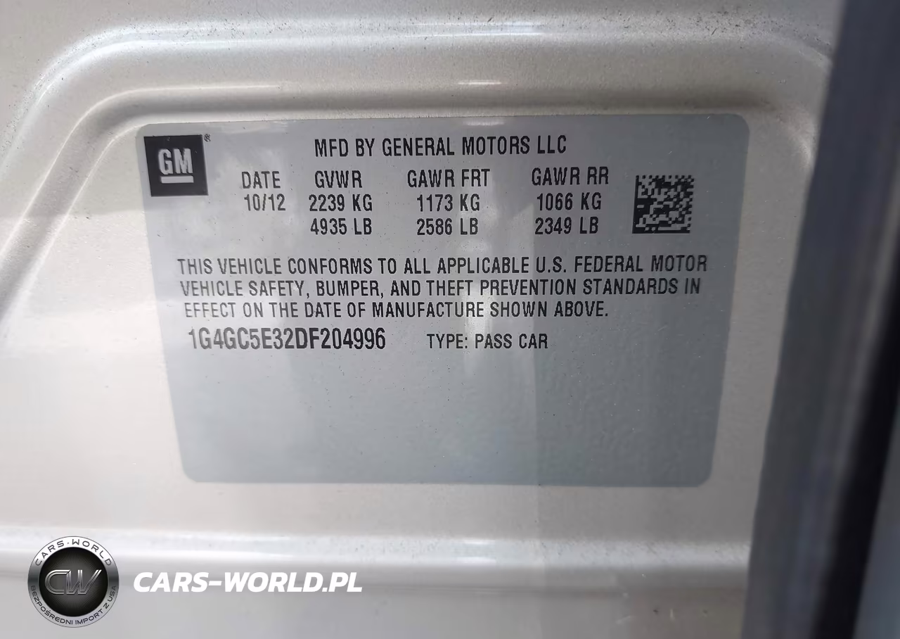 2013 Buick Lacrosse Leather Group VIN:1G4GC5E32DF204996 - 9
