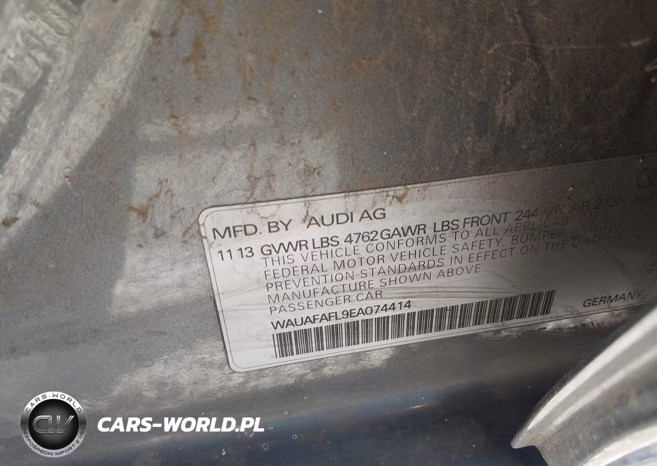 2014 Audi A4 2.0T Premium VIN:WAUAFAFL9EA074414 - 9