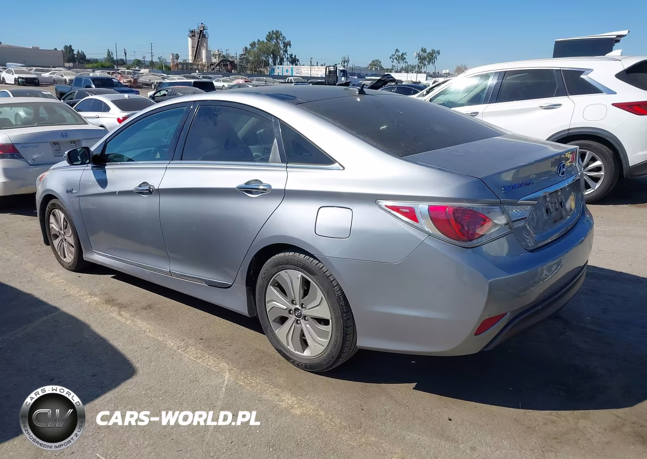 2015 Hyundai Sonata Hybrid Limited VIN:KMHEC4A48FA136459 - 3