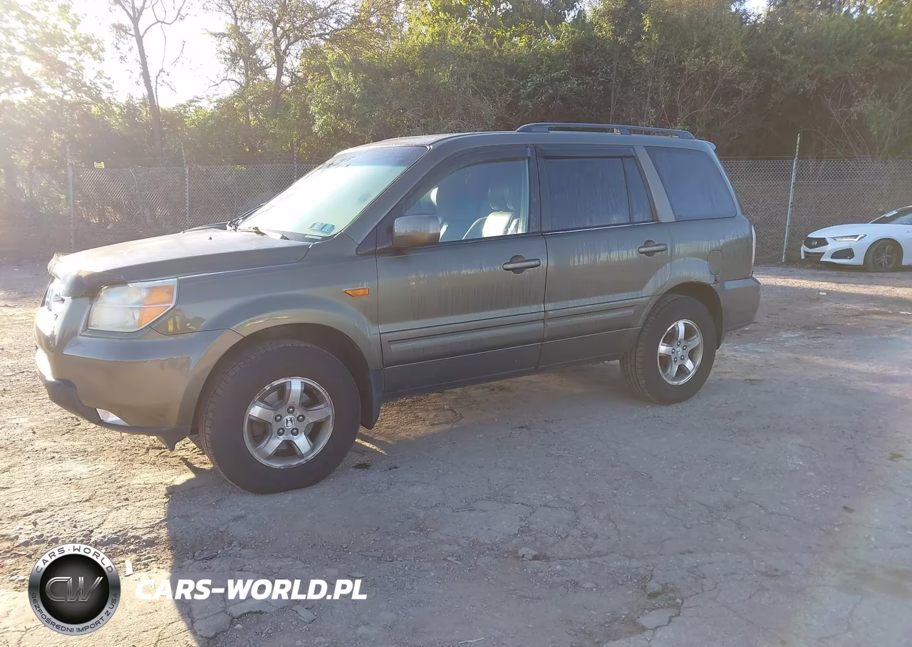 2006 Honda Pilot Ex-L VIN:2HKYF18706H535317 - 2