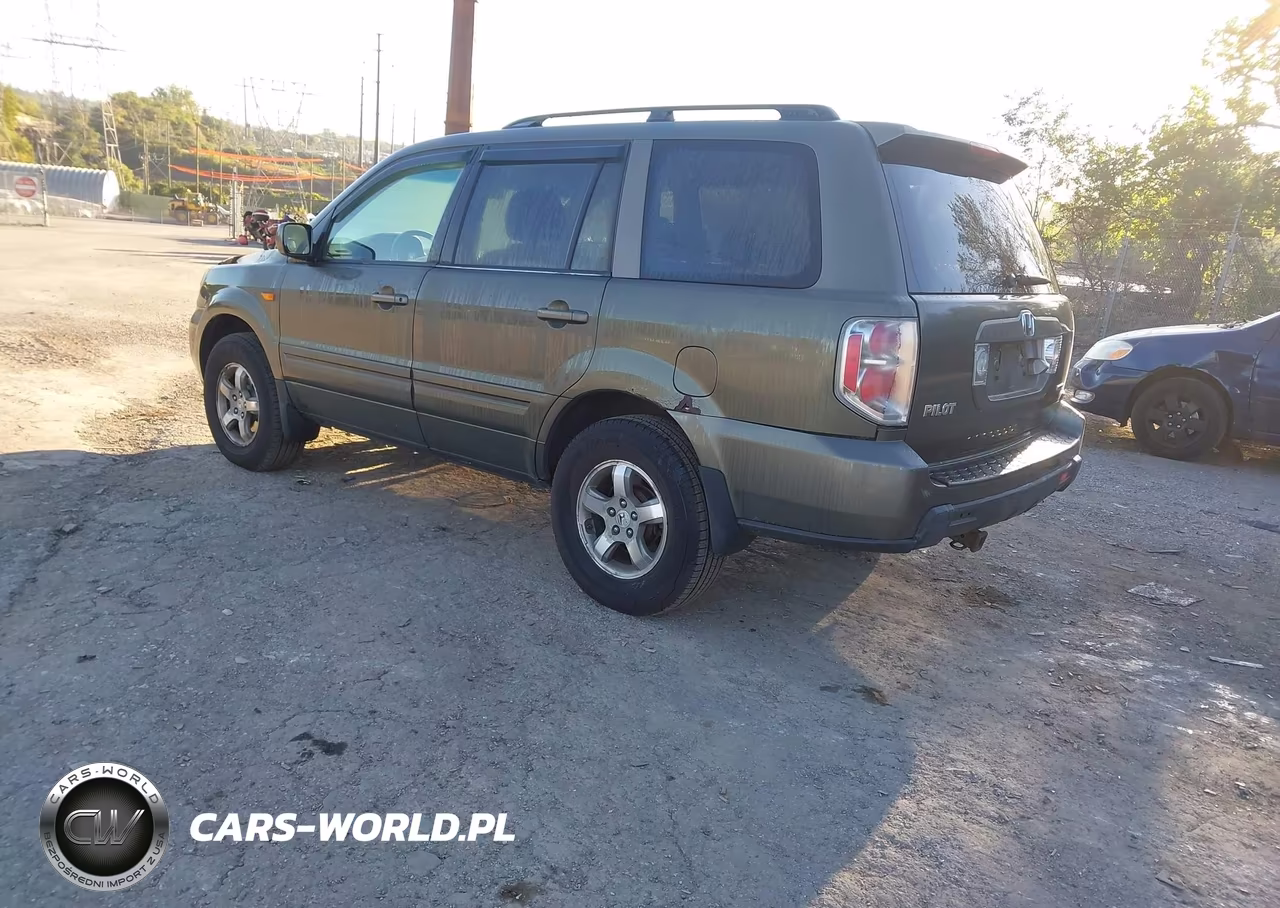 2006 Honda Pilot Ex-L VIN:2HKYF18706H535317 - 3