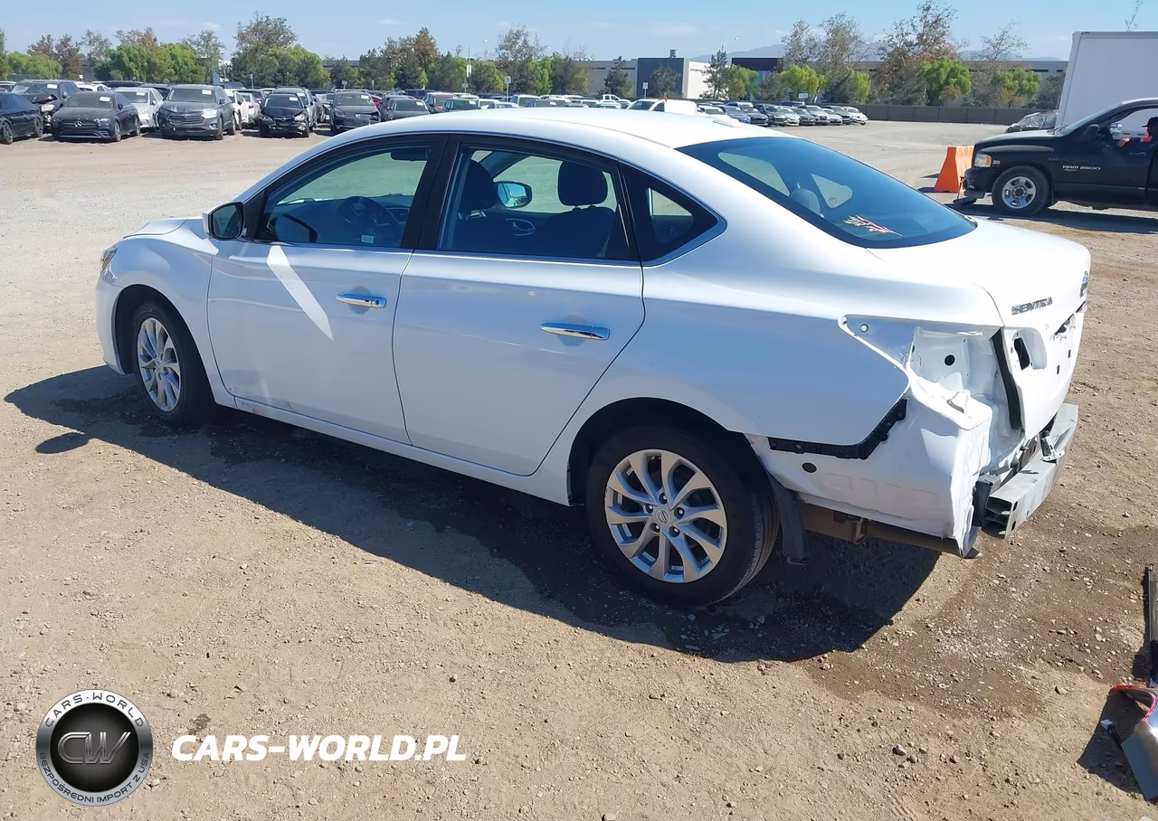 2018 Nissan Sentra Sv VIN:3N1AB7AP6JY304849 - 3