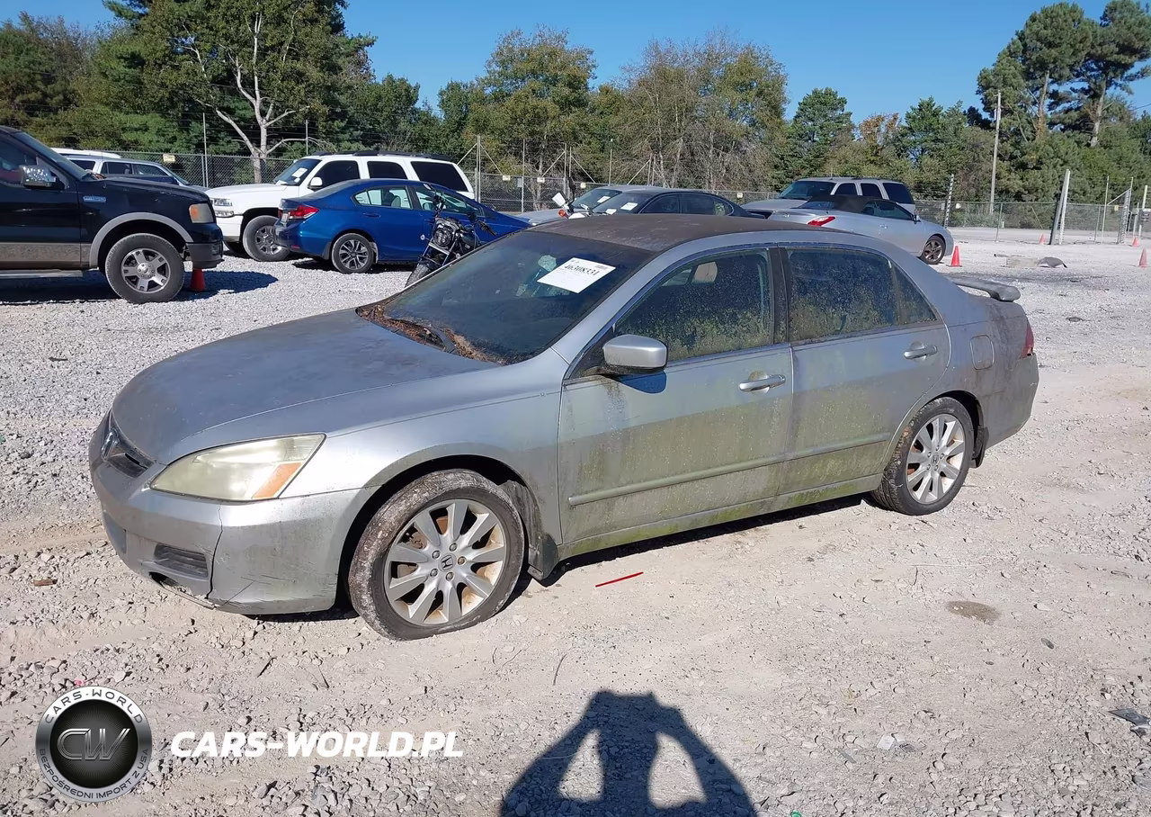 2007 Honda Accord 3.0 Se VIN:1HGCM66427A052282 - 2