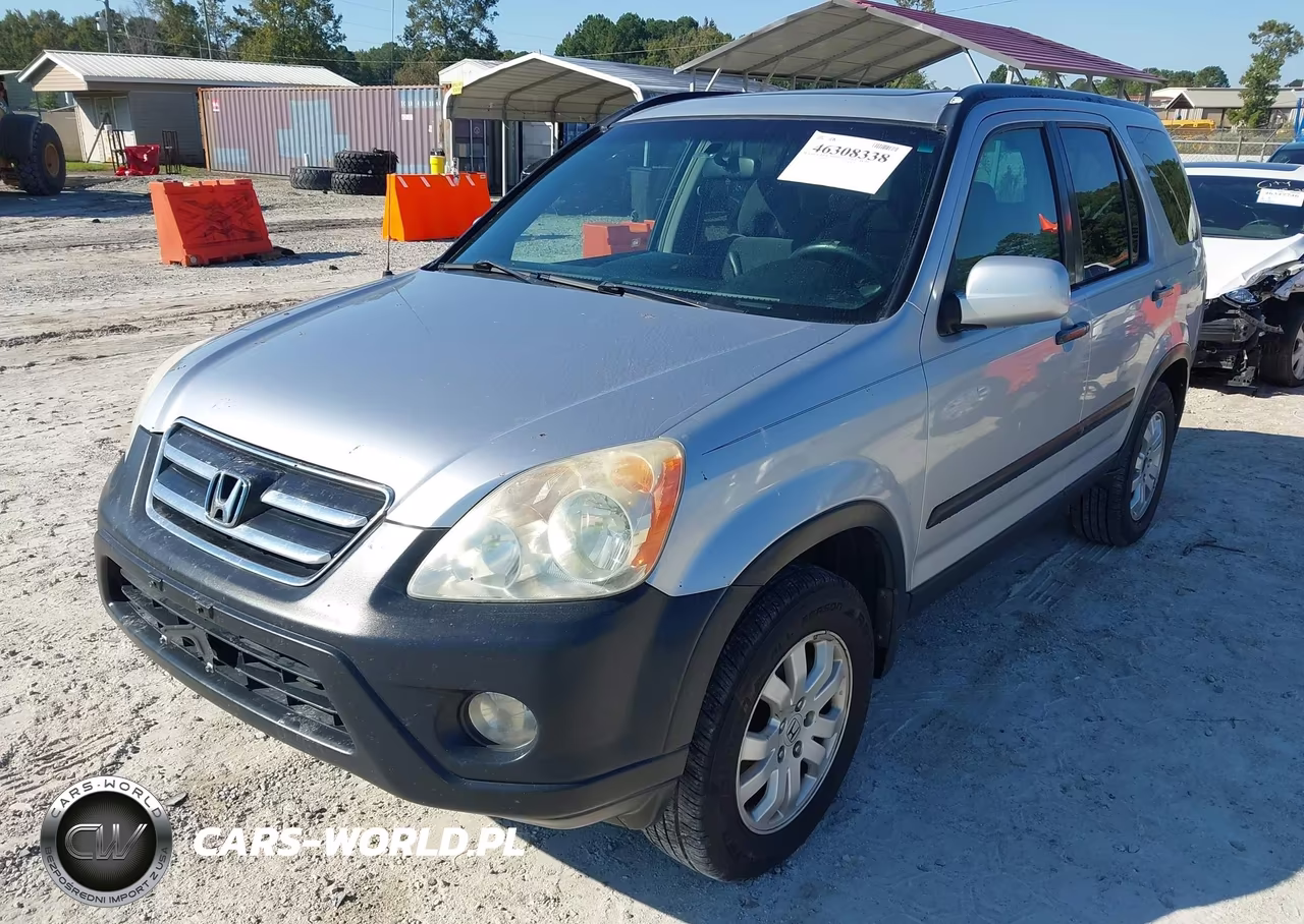 2005 Honda Cr-V Ex VIN:SHSRD78825U338614 - 2