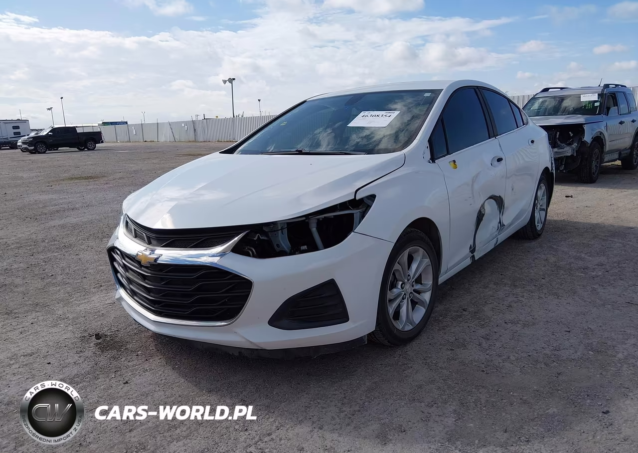 2019 Chevrolet Cruze Lt VIN:1G1BE5SM9K7129722 - 2