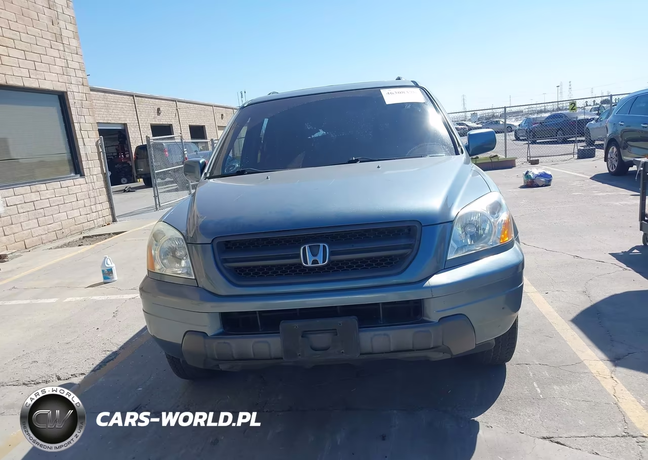 2005 Honda Pilot Ex-L VIN:2HKYF18515H573426 - 12