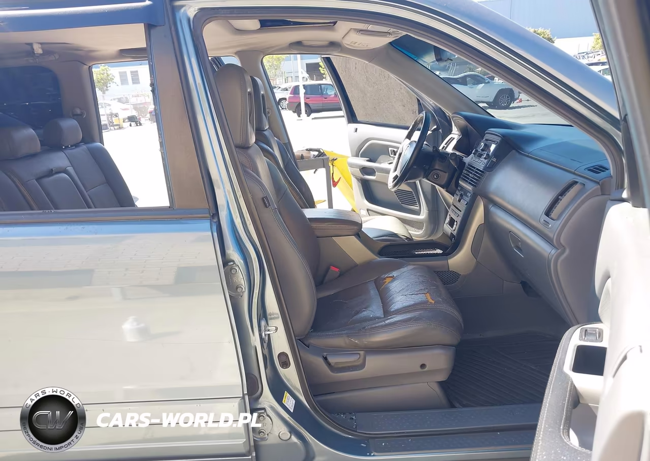 2005 Honda Pilot Ex-L VIN:2HKYF18515H573426 - 5