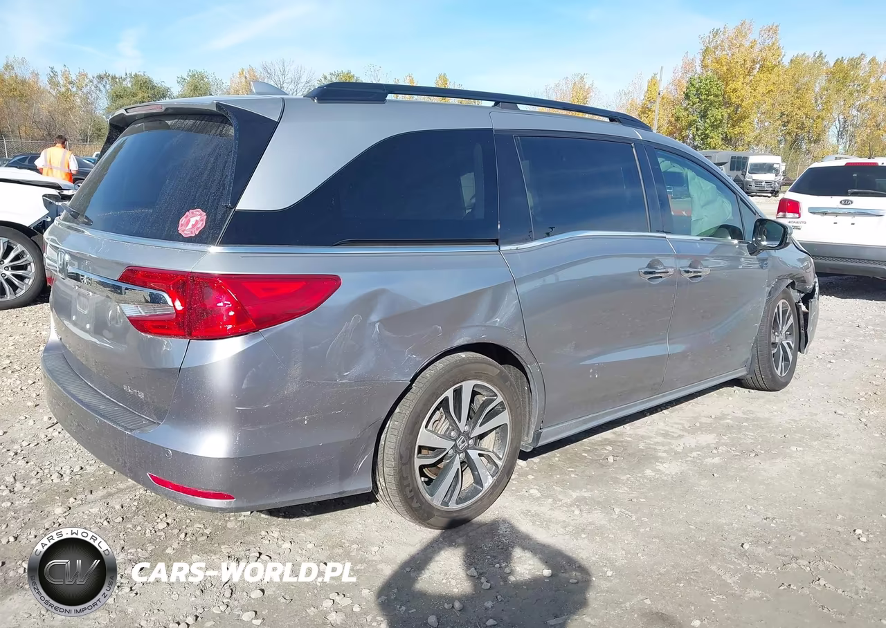 2018 Honda Odyssey Elite VIN:5FNRL6H99JB088361 - 4