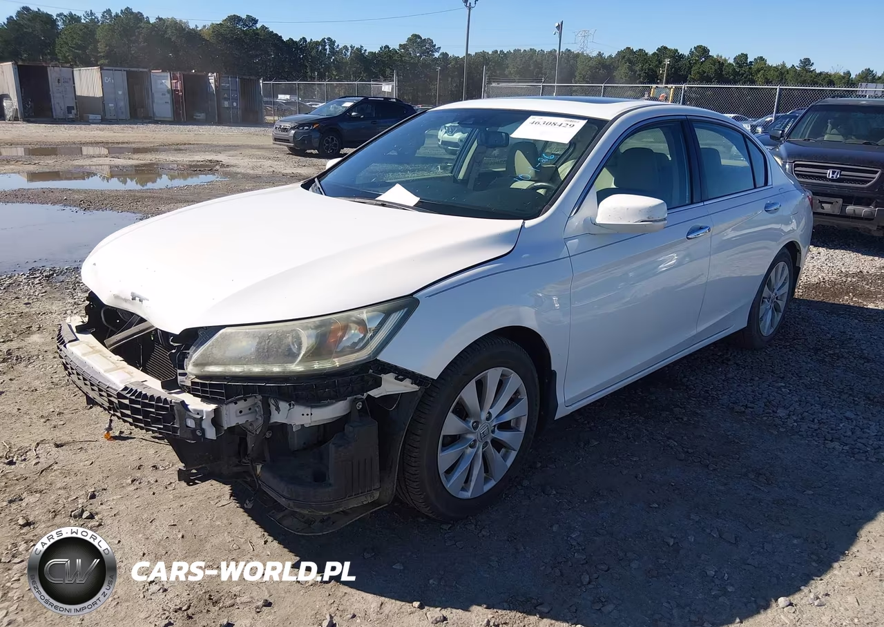 2014 Honda Accord Ex-L V-6 VIN:1HGCR3F8XEA027064 - 2