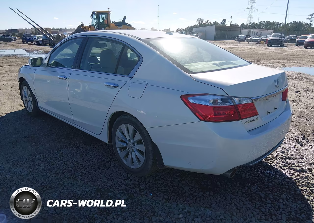 2014 Honda Accord Ex-L V-6 VIN:1HGCR3F8XEA027064 - 3