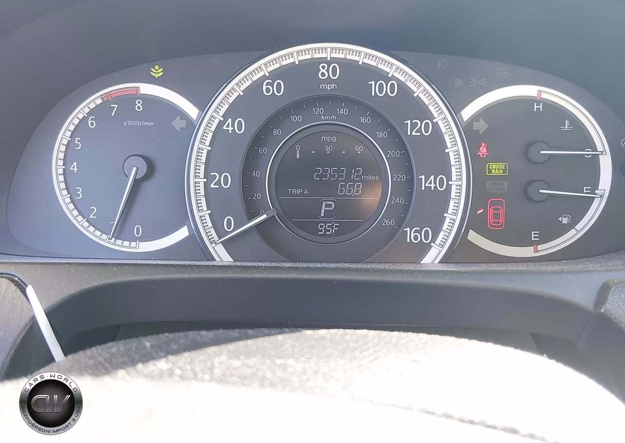 2014 Honda Accord Ex-L V-6 VIN:1HGCR3F8XEA027064 - 7