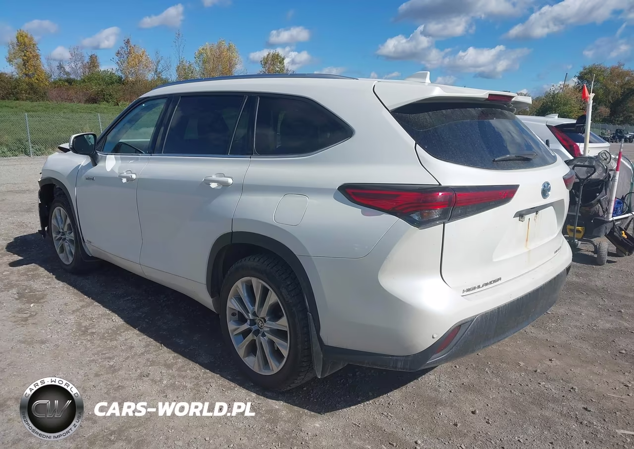 2020 Toyota Highlander Hybrid Limited VIN:5TDXBRCH3LS001563 - 3