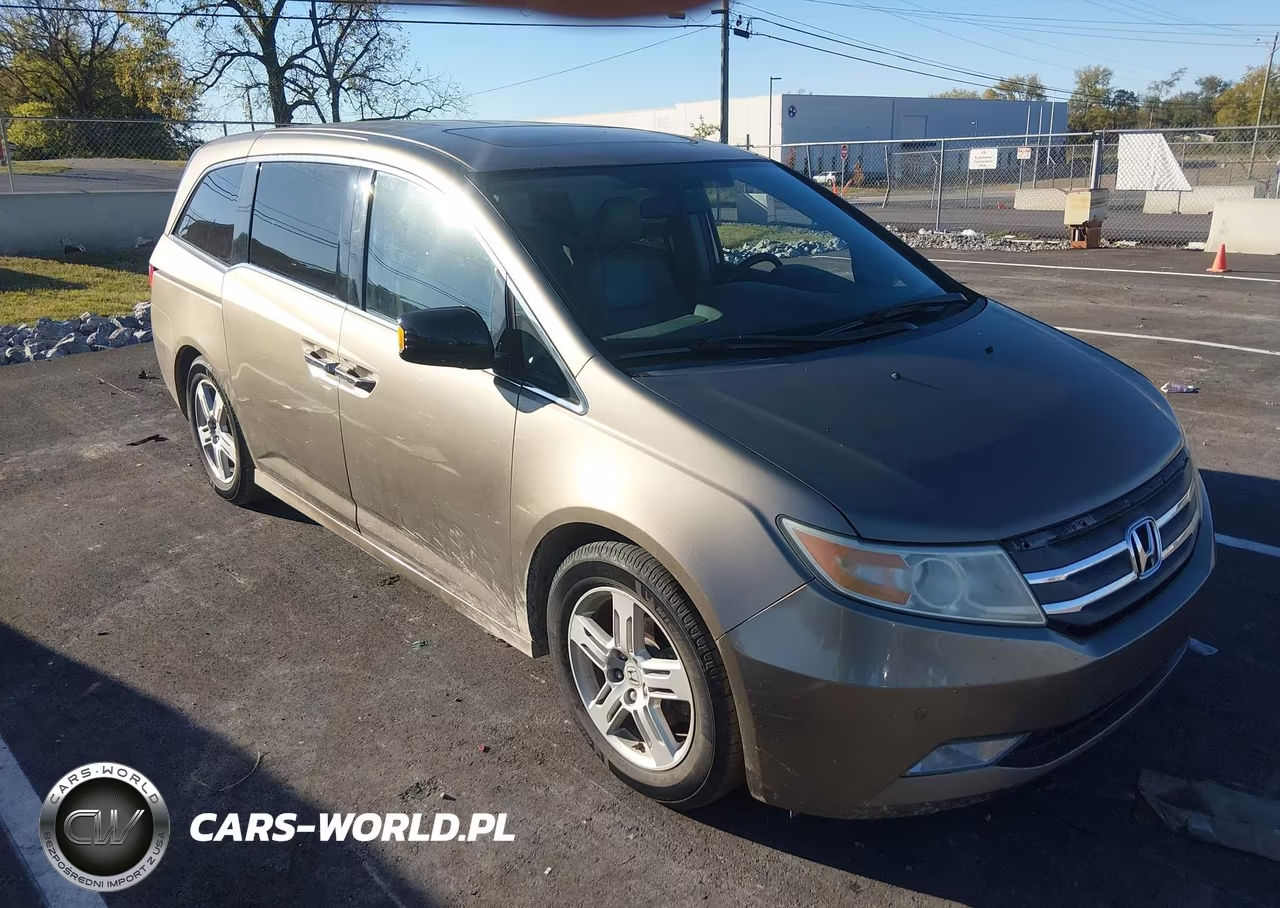 2013 Honda Odyssey Touring-Touring Elite VIN:5FNRL5H98DB038923 - 1
