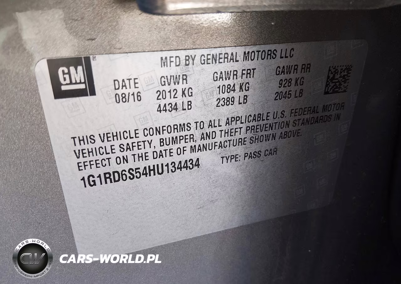 2017 Chevrolet Volt Premier VIN:1G1RD6S54HU134434 - 9