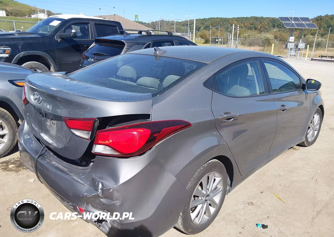 2014 Hyundai Elantra Se VIN:5NPDH4AE9EH461770 - 4
