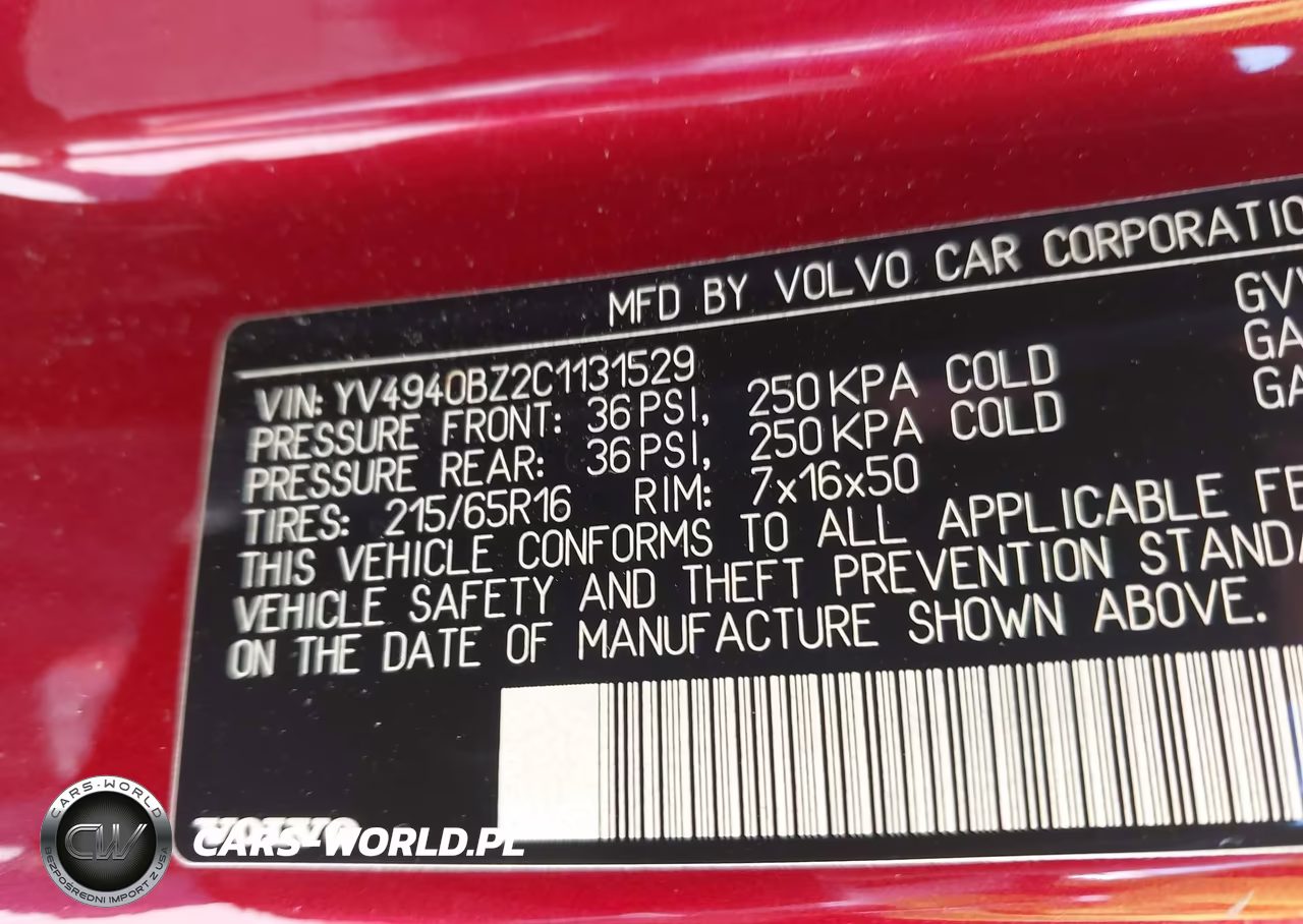 2012 Volvo Xc70 3.2 Premier VIN:YV4940BZ2C1131529 - 9