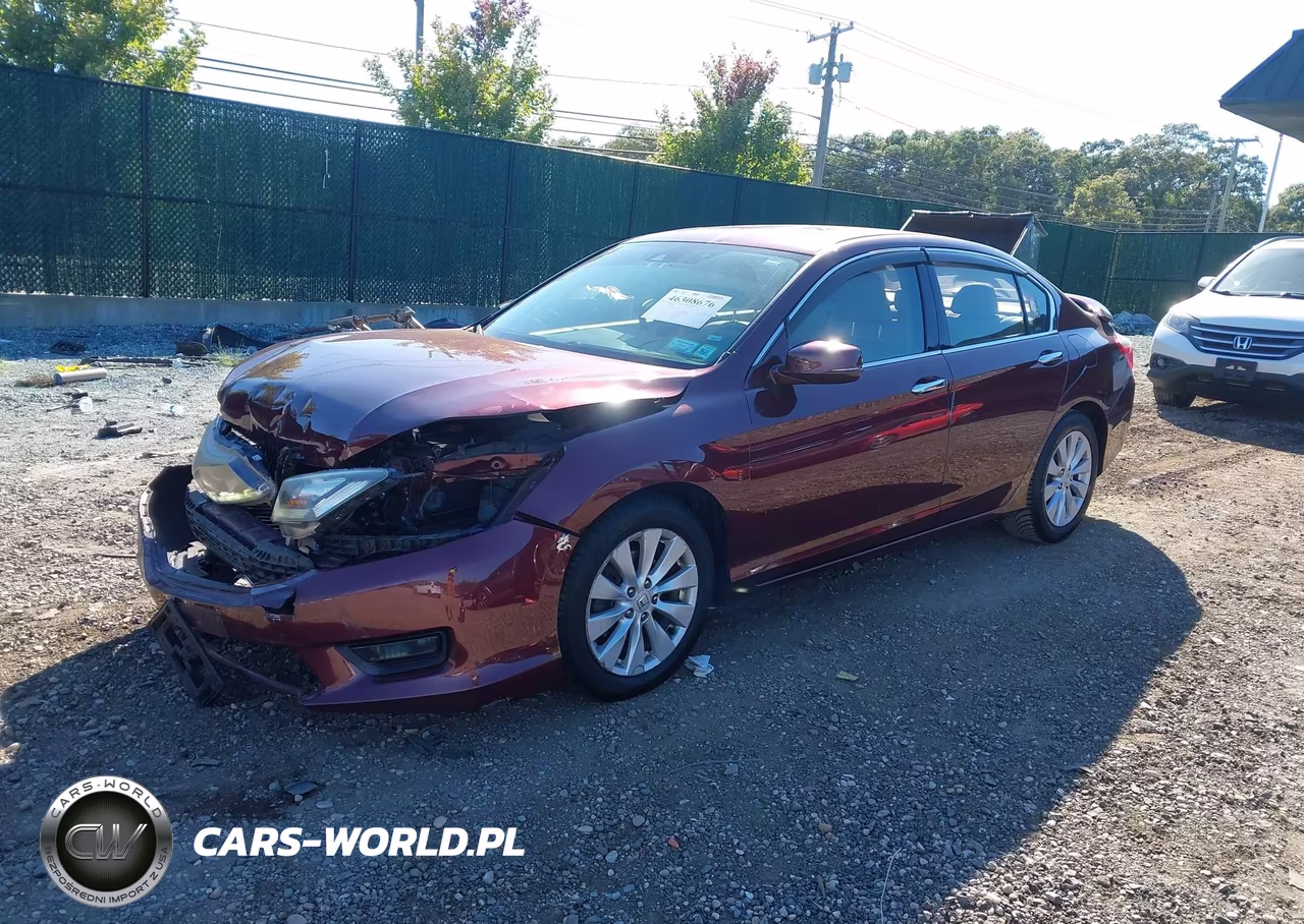 2014 Honda Accord Ex-L V-6 VIN:1HGCR3F85EA004971 - 2