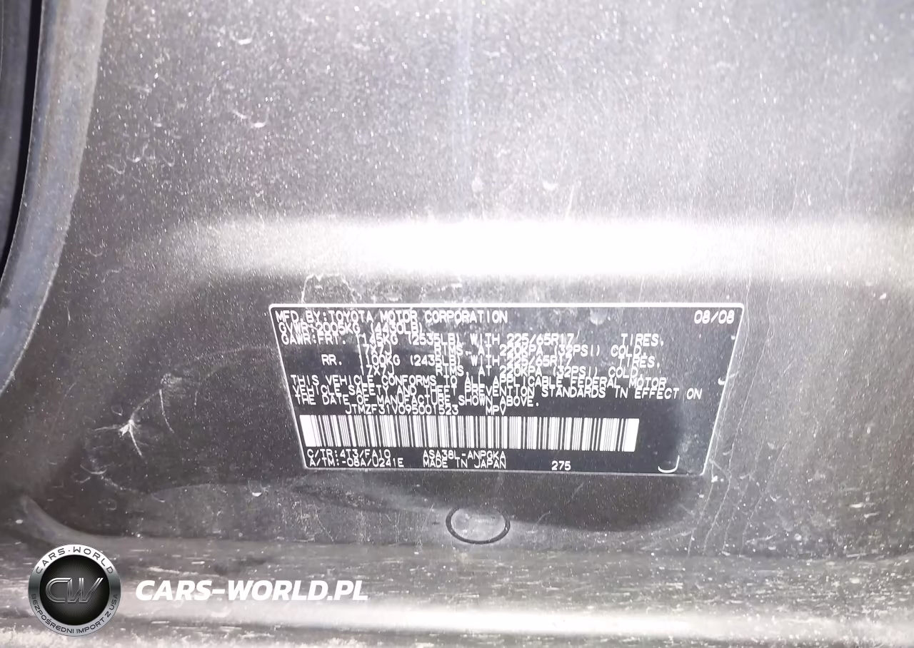 2009 Toyota Rav4 Limited VIN:JTMZF31V095001523 - 9