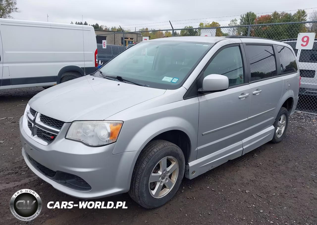 2012 Dodge Grand Caravan Sxt VIN:2C4RDGCG3CR384525 - 2