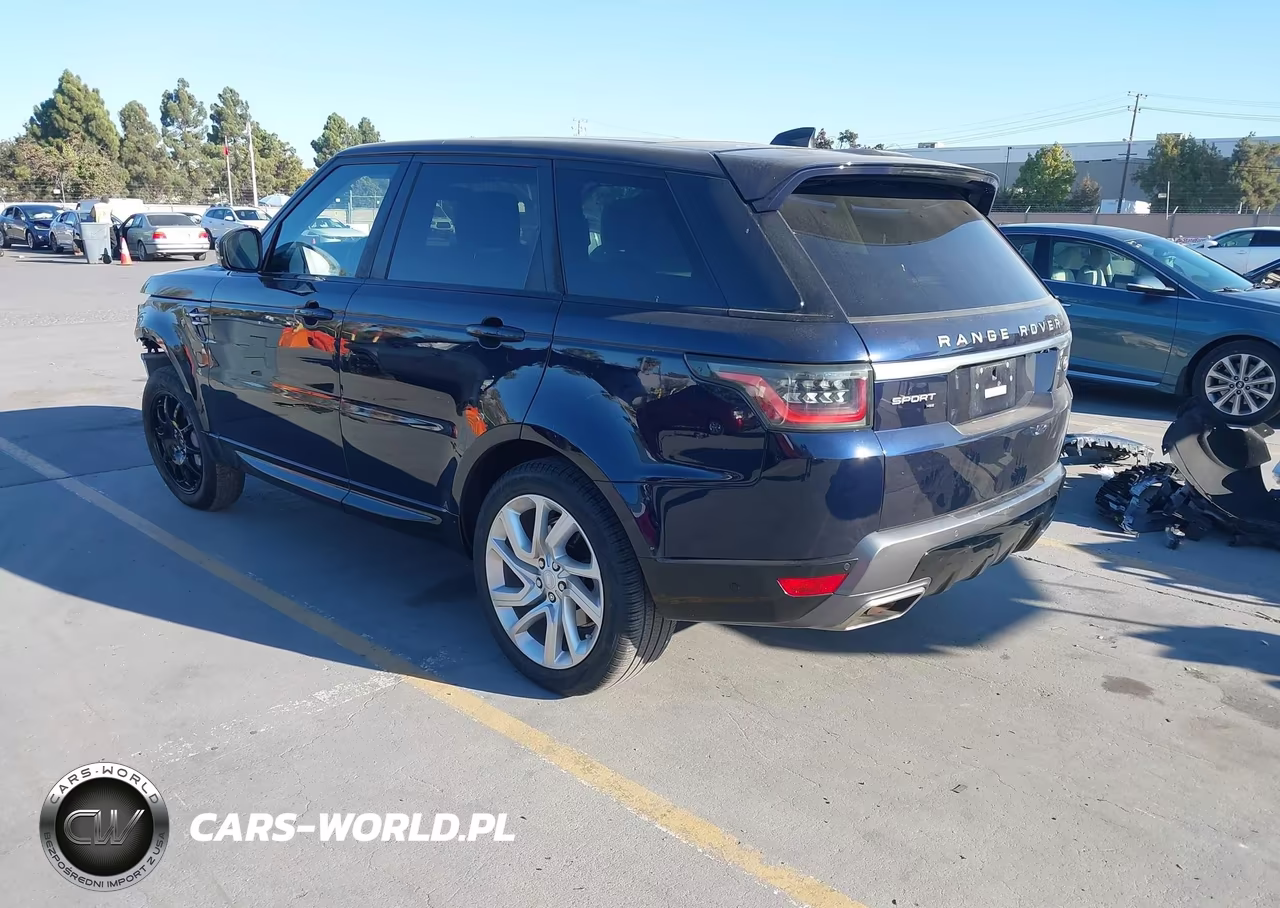 2020 Land Rover Range Rover Sport Hse Mhev VIN:SALWR2SU5LA747130 - 3