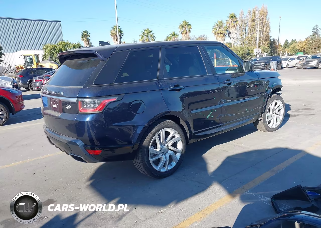 2020 Land Rover Range Rover Sport Hse Mhev VIN:SALWR2SU5LA747130 - 4