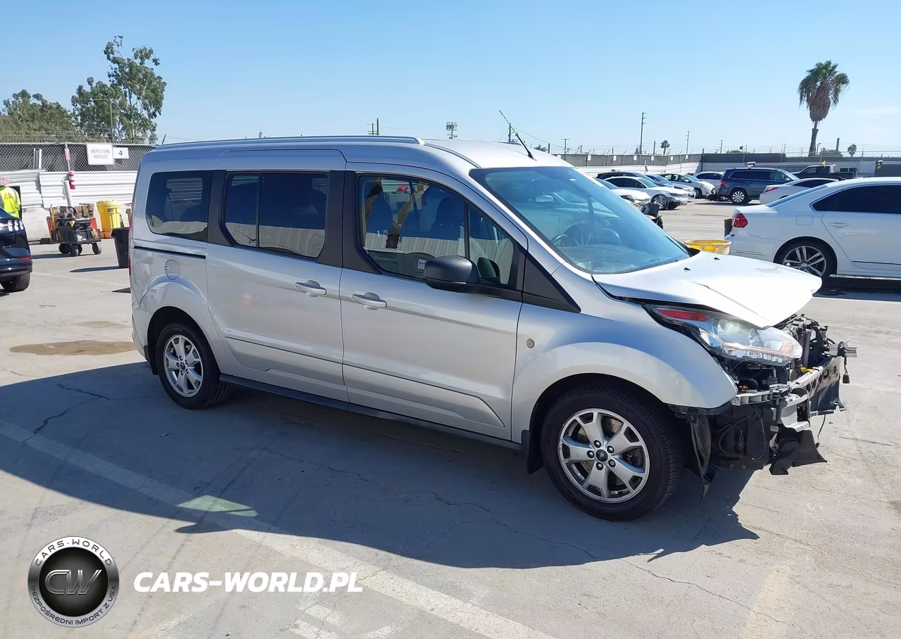 2018 Ford Transit Connect Xlt VIN:NM0GE9F73J1364043 - 1