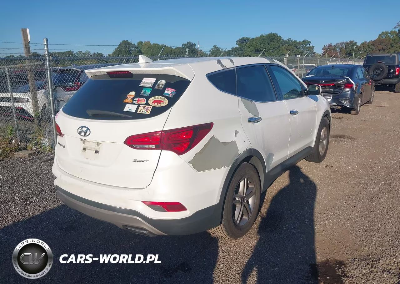 2017 Hyundai Santa Fe Sport 2.4L VIN:5NMZT3LB3HH038685 - 4