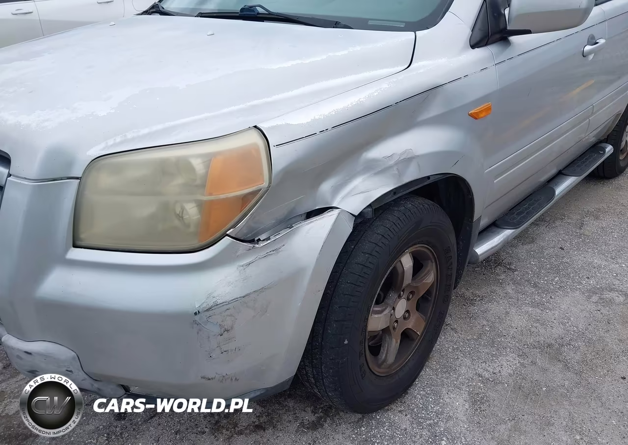 2007 Honda Pilot Ex-L VIN:2HKYF18557H540769 - 6