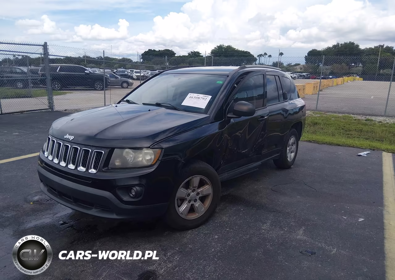 2016 Jeep Compass Sport VIN:1C4NJCBA2GD731607 - 2
