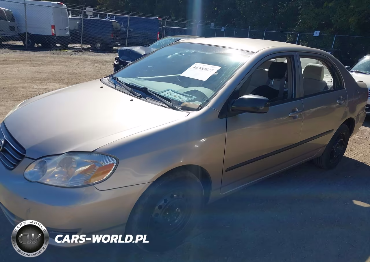 2003 Toyota Corolla Ce VIN:1NXBR32E73Z068698 - 2