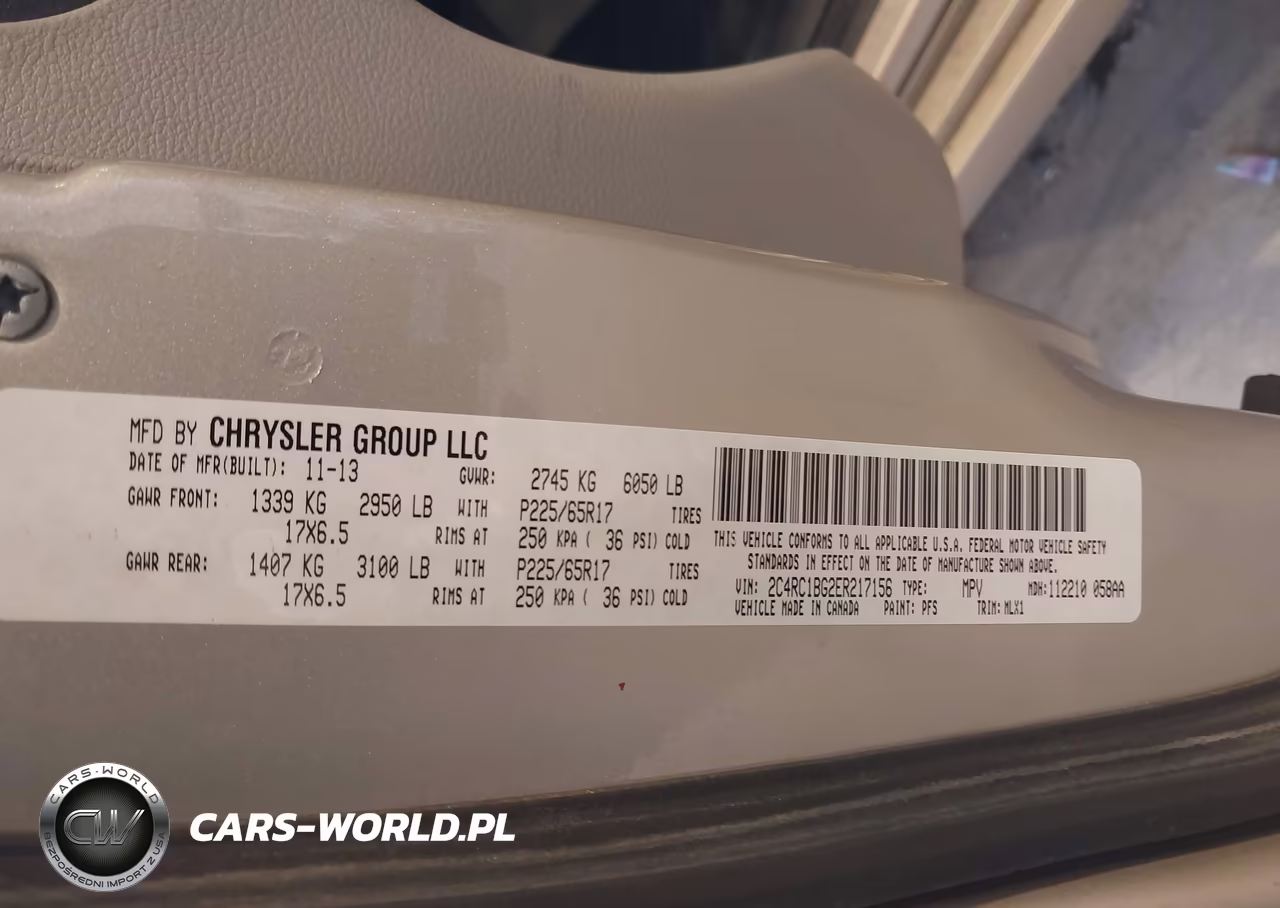 2014 Chrysler Town & Country Touring VIN:2C4RC1BG2ER217156 - 9