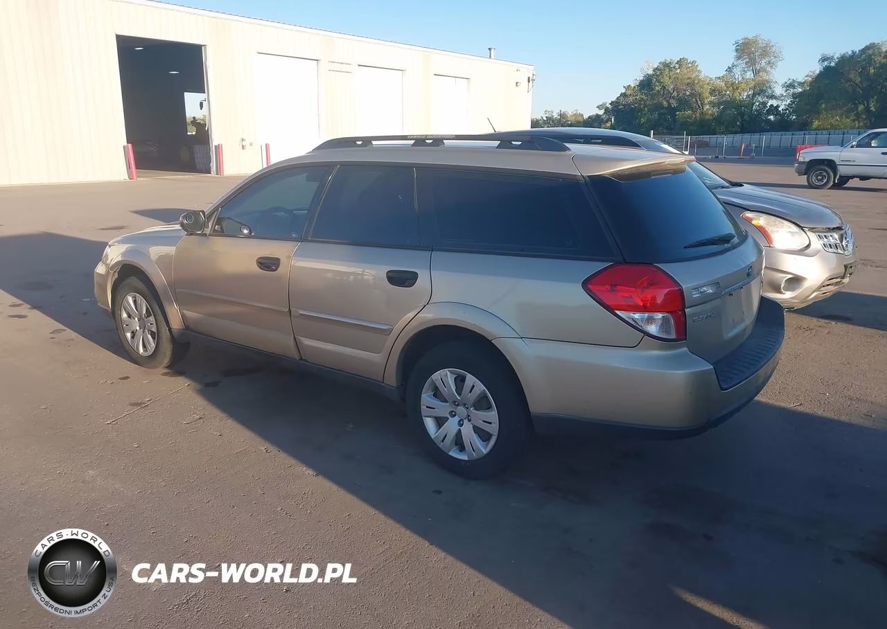 2009 Subaru Outback 2.5I VIN:4S4BP60C296322873 - 3
