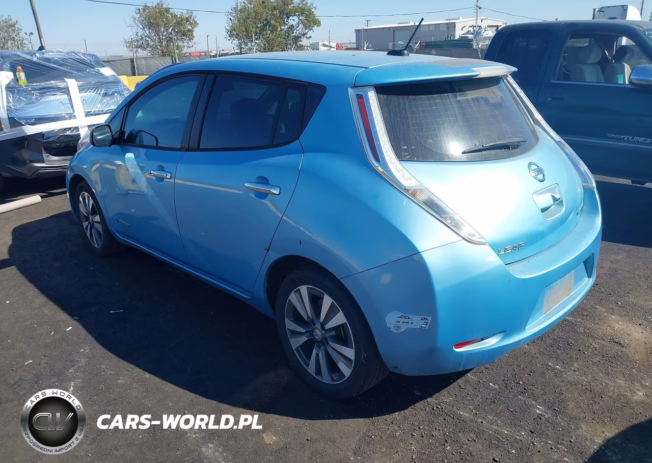 2015 Nissan Leaf Sl VIN:1N4AZ0CP3FC317450 - 3