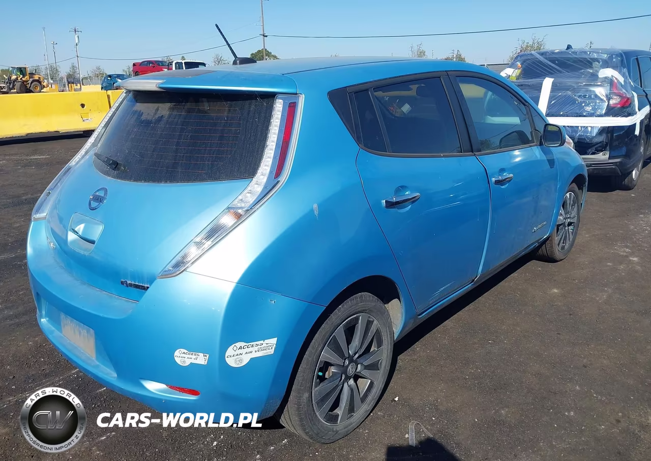 2015 Nissan Leaf Sl VIN:1N4AZ0CP3FC317450 - 4