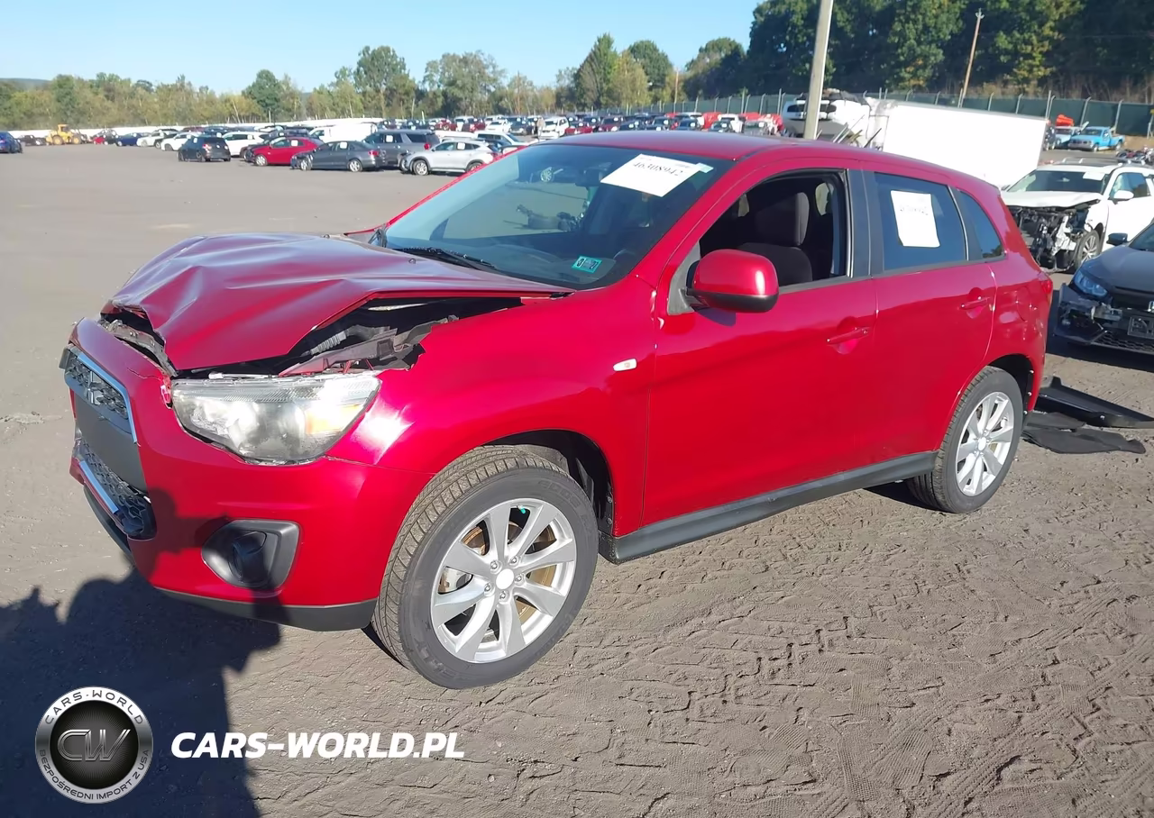 2015 Mitsubishi Outlander Sport Es VIN:4A4AR3AW2FE024495 - 2