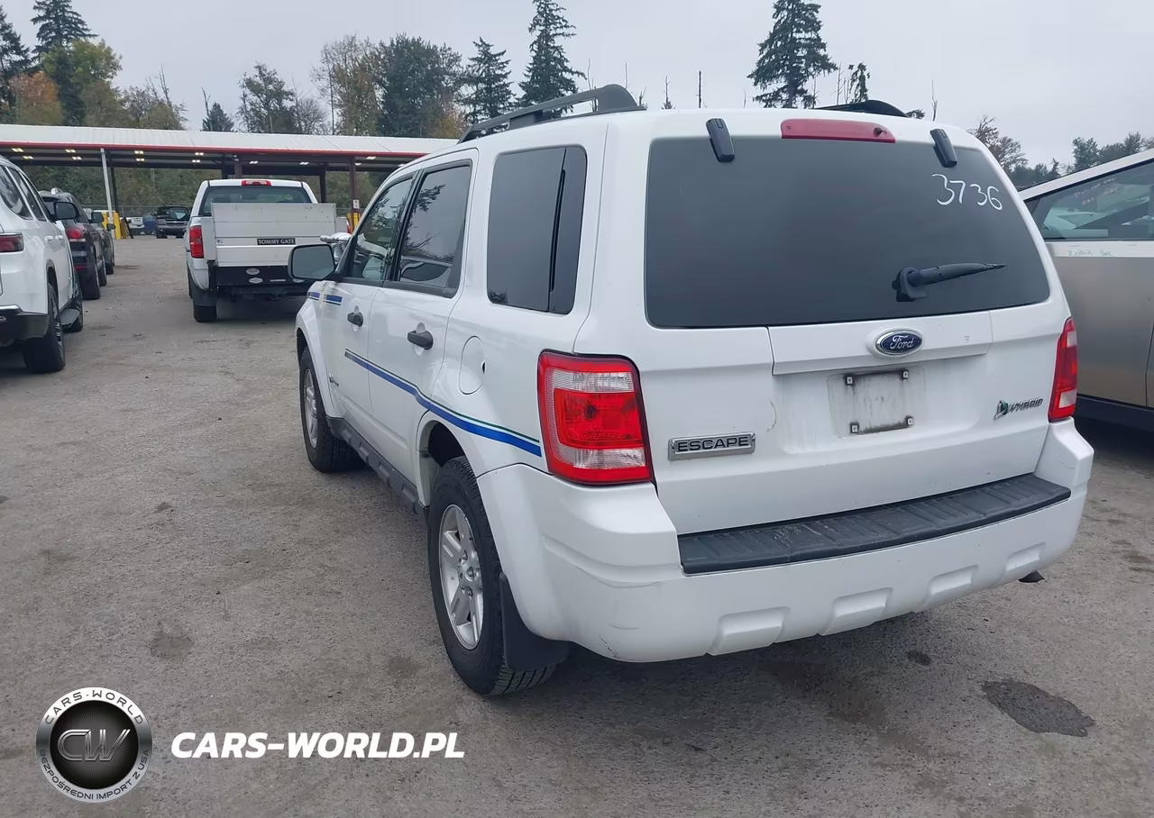2009 Ford Escape Hybrid Limited VIN:1FMCU59399KA71299 - 3