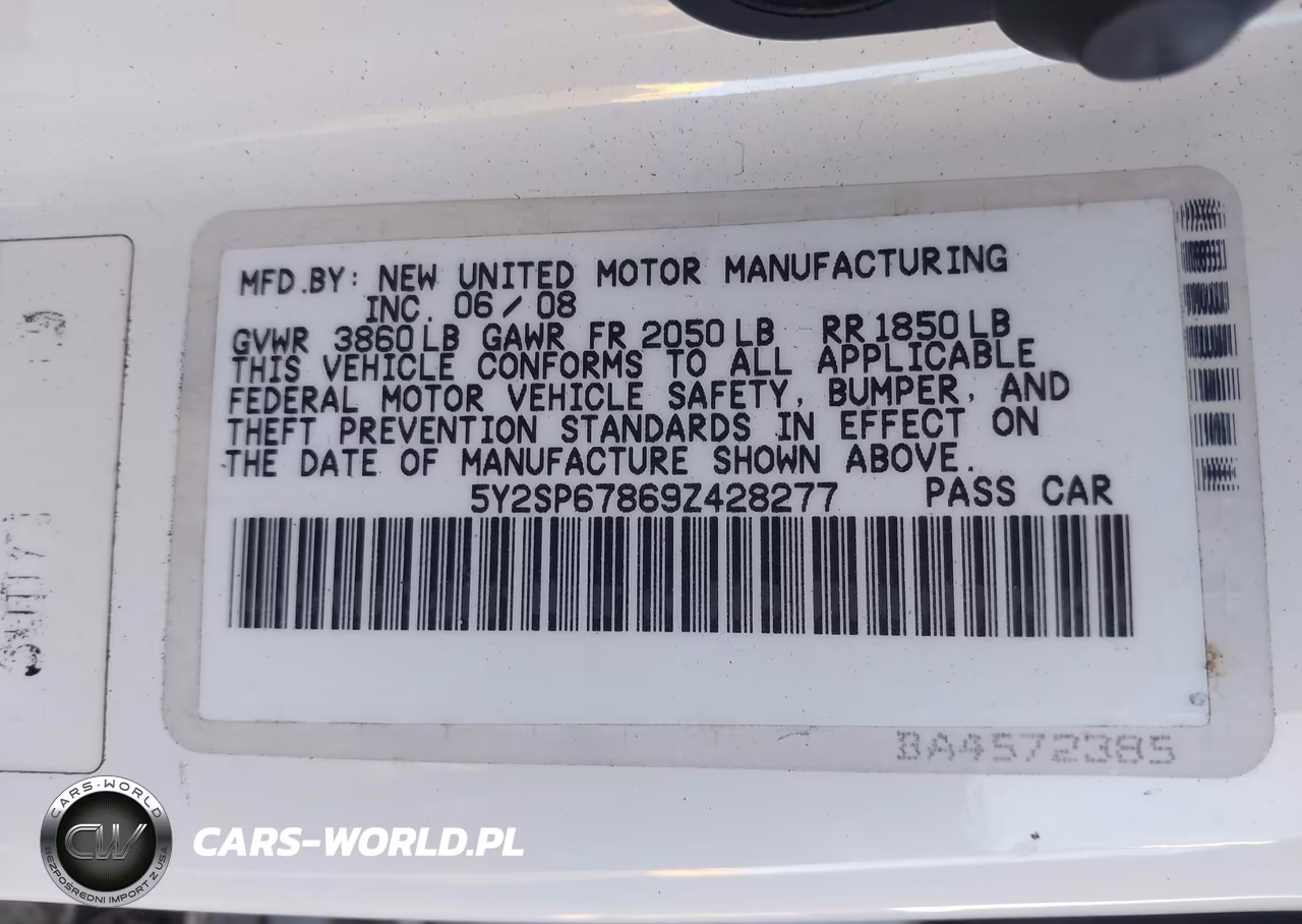 2009 Pontiac Vibe VIN:5Y2SP67869Z428277 - 9