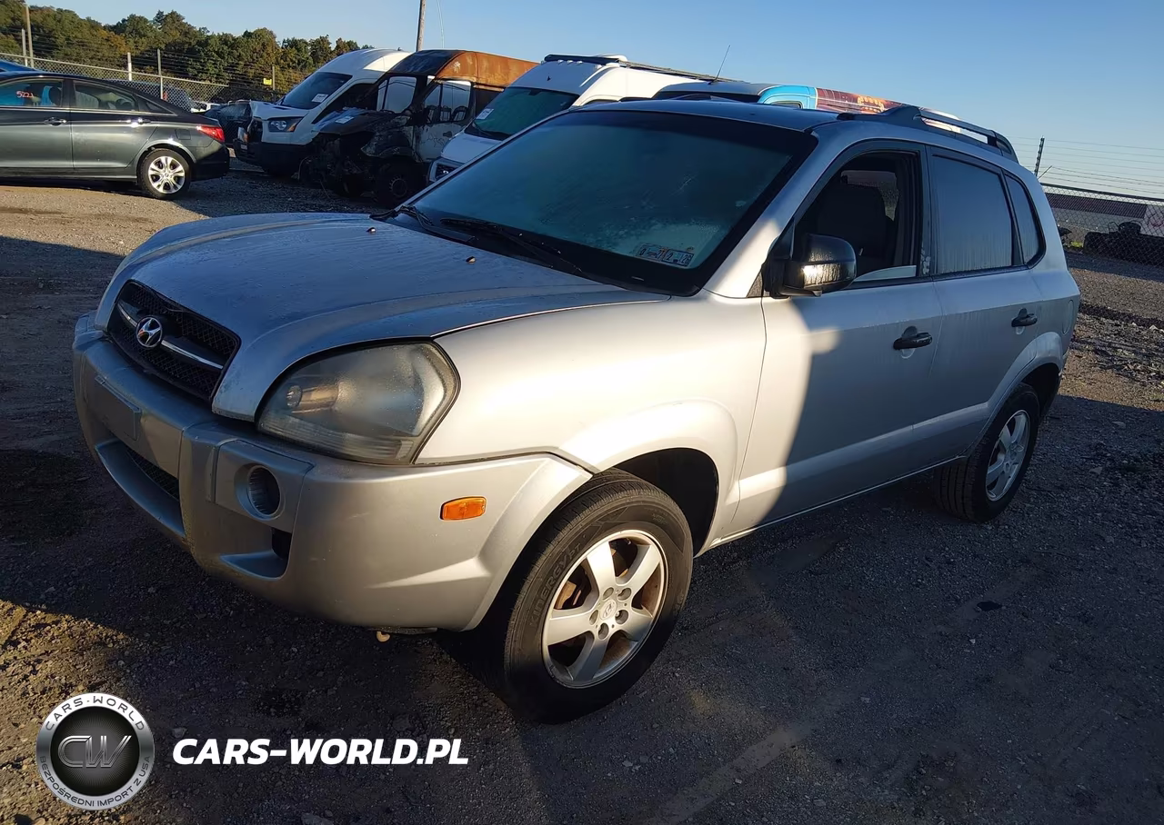 2007 Hyundai Tucson Gls VIN:KM8JM12B67U554011 - 2